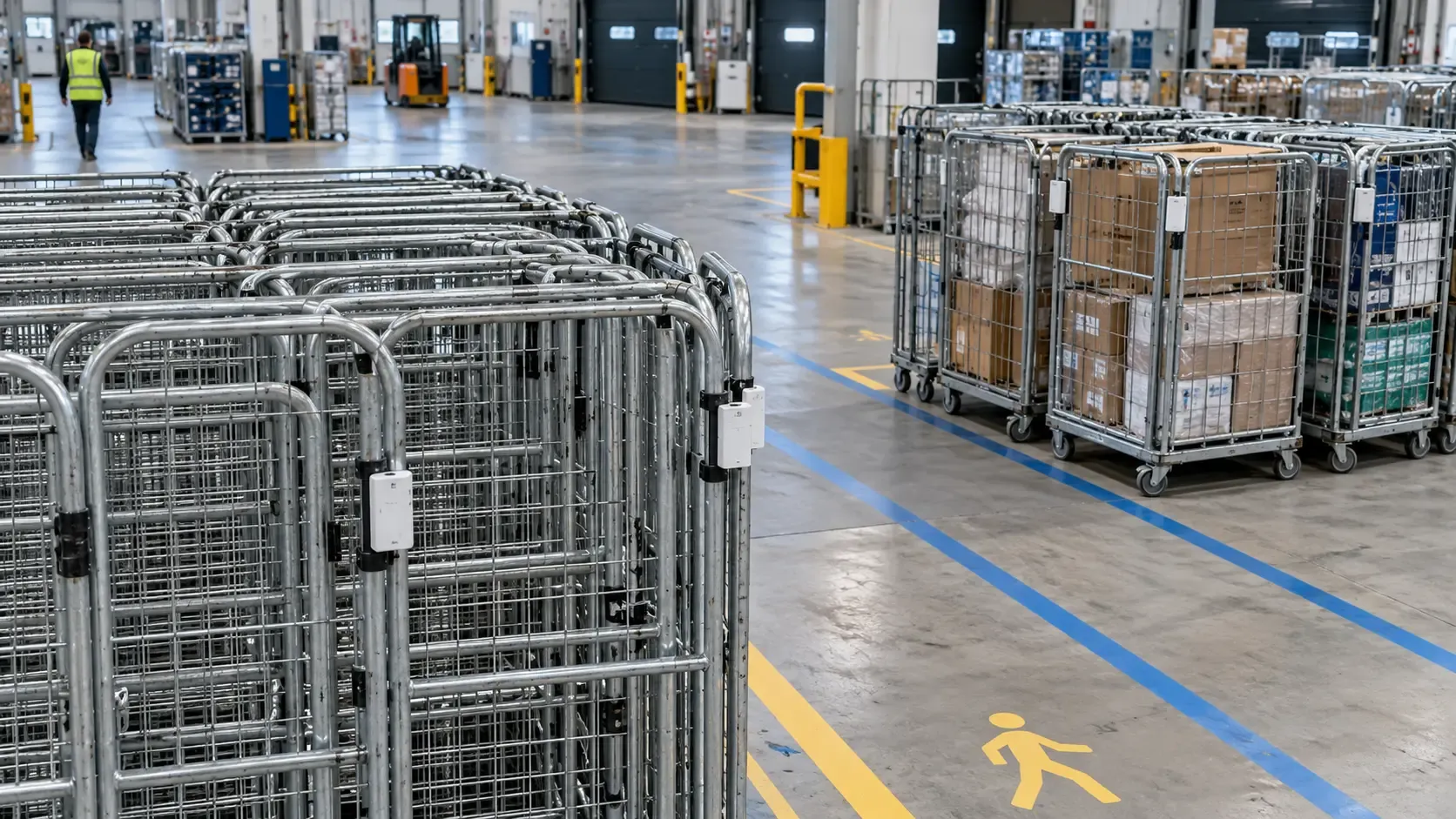 Roll Cage and Container Tracking