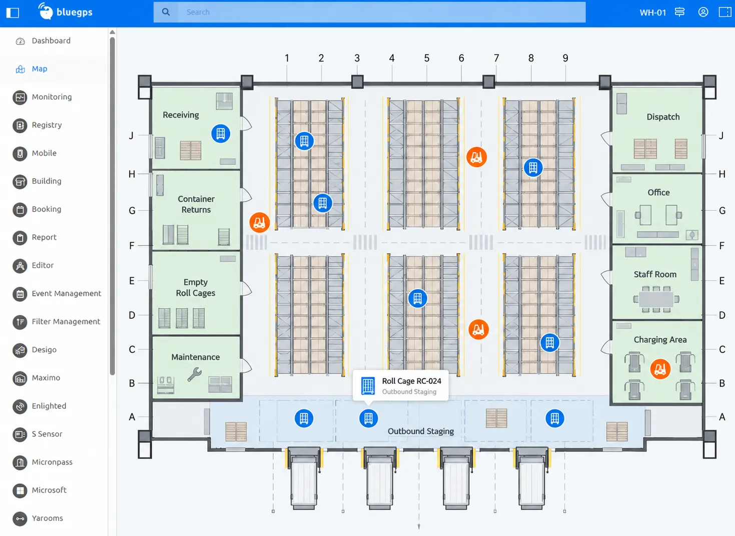 Asset Circulation Across Facilities