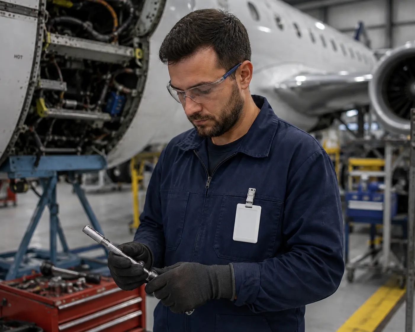 Personnel tracking tag in industrial setting